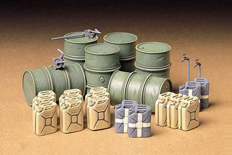 Tamiya MILITARY MODEL Tamiya 1/35 German Fuel Drum Set Kit