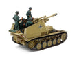 Tamiya MILITARY MODEL Tamiya 1/35 German SdKfz 124 Wespe Self-Propelled Howitzer Tank Italian Front Kit