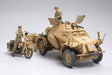 Tamiya MILITARY MODEL Tamiya 1/35 SdKfz 222 w/DKW Motorcycle N African Campaign Kit