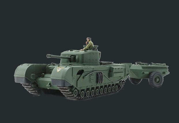 Tamiya MILITARY MODEL Tamiya 1/48 British Churchill Mk VII Crocodile Tank (New Tool) Kit