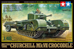 Tamiya MILITARY MODEL Tamiya 1/48 British Churchill Mk VII Crocodile Tank (New Tool) Kit