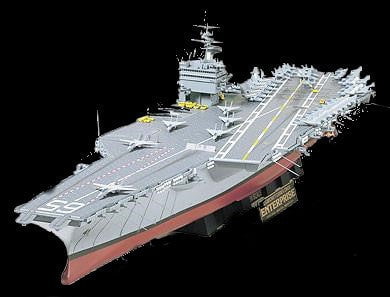 Tamiya MODEL SHIPS Tamiya Model Ships 1/350 USS Enterprise Aircraft Carrier Kit
