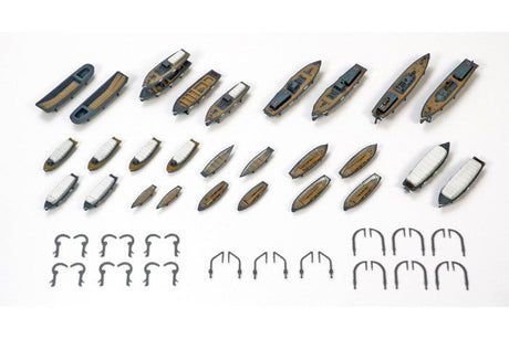 Tamiya MODEL SHIPS Tamiya Model Ships 1/350 WWII IJN Utility Boat Set (28) Kit