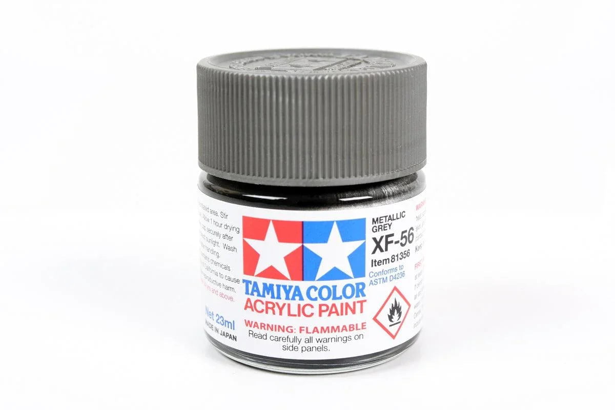 Tamiya Paint Tamiya 81356 XF-56 Metallic Gray Acrylic Paint 23ml