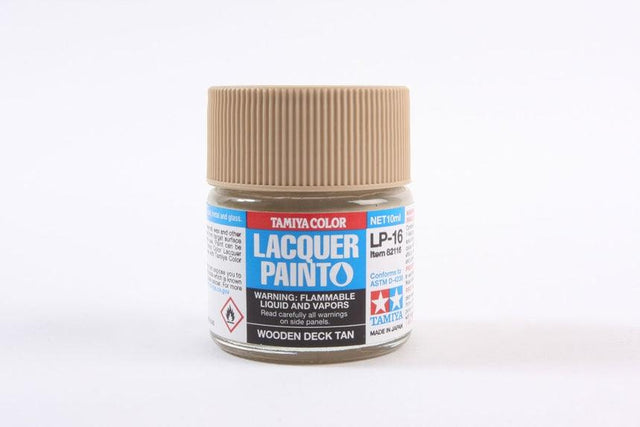 Tamiya Tamiya Hobby Paint Tamiya LP-16  Lacquer Wooden Deck Tan 10ml