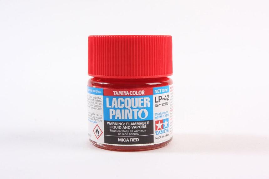 Tamiya Tamiya Hobby Paint Tamiya LP-42  Lacquer Mica Red 10ml