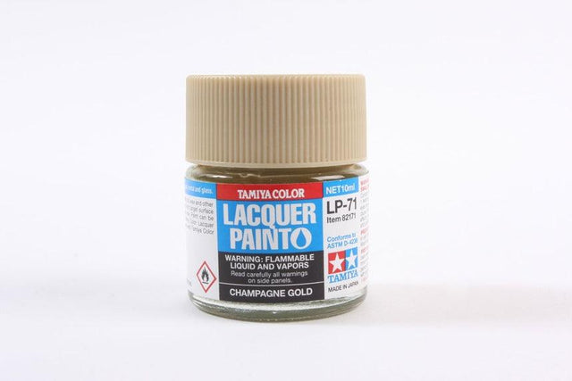 Tamiya Tamiya Hobby Paint Tamiya LP-71  Lacquer Champagne Gold 10ml