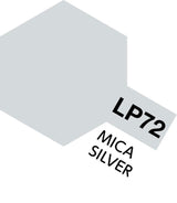 Tamiya Tamiya Hobby Paint Tamiya LP-72  Lacquer Mica Silver 10ml