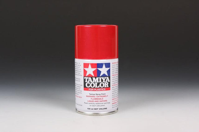 Tamiya Tamiya Hobby Paint Tamiya TS-18  Lacquer Metallic Red 100ml Spray Can 85018
