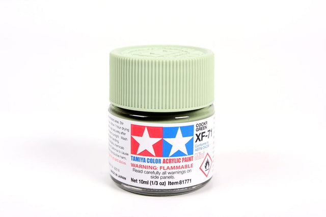 Tamiya Tamiya XF-71 Mini  Acrylic Cockpit Green 10ml