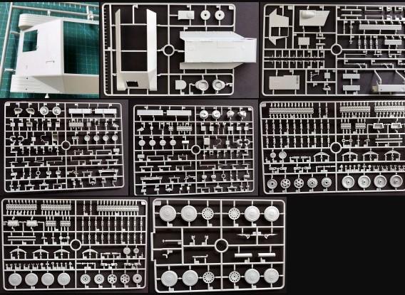 Thunder Model MILITARY MODEL Thunder Models 1/35 WWII German Katzchen Armored Personnel Carrier (New Tool) Kit