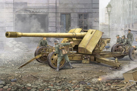 Trumpeter MILITARY MODEL Trumpeter 1/35 German 12.8cm Kanone 43 bzw44 (Krupp) Gun Kit
