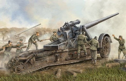 Trumpeter MILITARY MODEL Trumpeter 1/35 German 17cm s.K 18 Heavy Artillery Gun Kit