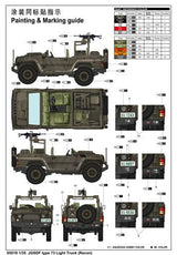 Trumpeter MILITARY MODEL Trumpeter 1/35 JGSDF Type 73 Light Recon Truck Kit