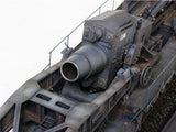 Trumpeter MILITARY MODEL Trumpeter 1/35 Morser Karl-Gerat 040/041 on Railway Transport Carrier Initial Version Kit