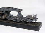 Trumpeter MILITARY MODEL Trumpeter 1/35 Morser Karl-Gerat 040/041 on Railway Transport Carrier Initial Version Kit