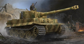 Trumpeter MILITARY MODEL Trumpeter 1/35 PzKpfw VI Ausf E SdKfz 181 Tiger I Tank Late Production w/Zimmerit (New Tool) Kit