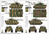 Trumpeter MILITARY MODEL Trumpeter 1/35 PzKpfw VI Ausf E SdKfz 181 Tiger I Tank Late Production w/Zimmerit (New Tool) Kit