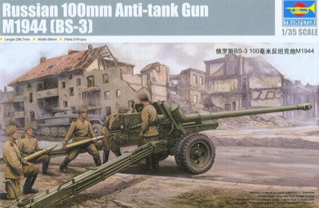Trumpeter MILITARY MODEL Trumpeter 1/35 Russian 100mm Anti-Tank M1944 (BS3) Gun Kit