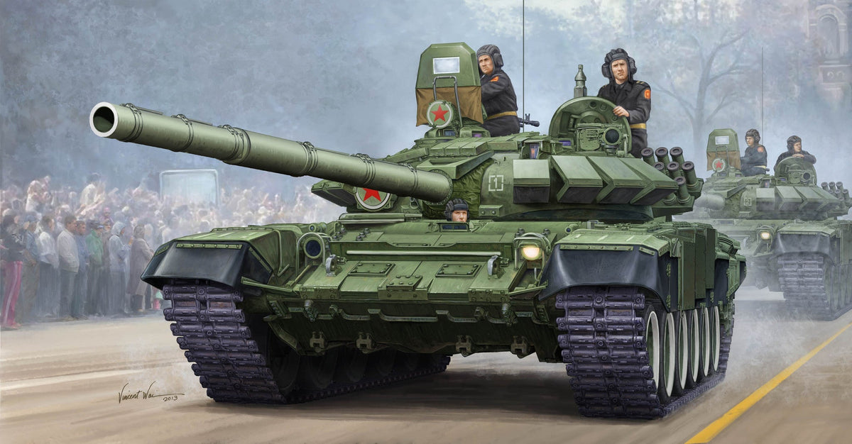 Trumpeter MILITARY MODEL Trumpeter 1/35 Russian T72B Mod 1990 Main Battle Tank w/Cast Turret Kit