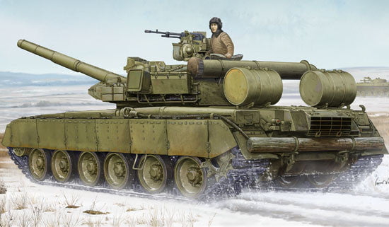 Trumpeter MILITARY MODEL Trumpeter 1/35 Russian T80BVD Main Battle Tank Kit