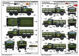 Trumpeter MILITARY MODEL Trumpeter 1/35 Russian Zil131 Military Truck w/Stake Body Kit