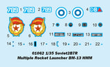 Trumpeter MILITARY MODEL Trumpeter 1/35 Soviet 2B7R Multiple Rocket Launcher BM13 NMM (New Tool) Kit