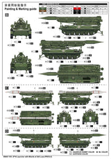 Trumpeter MILITARY MODEL Trumpeter 1/35 Soviet 2P16 Launcher w/2K6 Luna (FROG5) Missile (New Variant) Kit