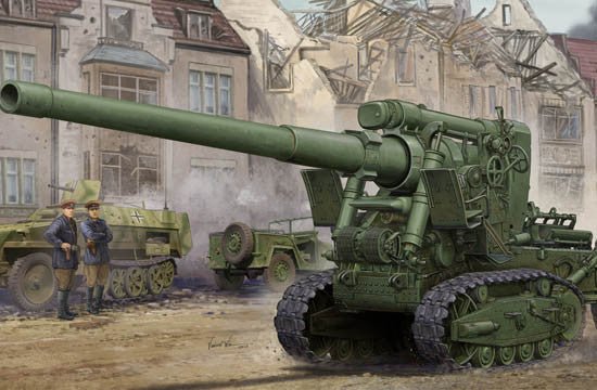 Trumpeter MILITARY MODEL Trumpeter 1/35 Soviet Br2 152mm M1935 Gun Kit