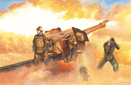 Trumpeter MILITARY MODEL Trumpeter 1/35 Soviet D74 122mm Field Gun Kit