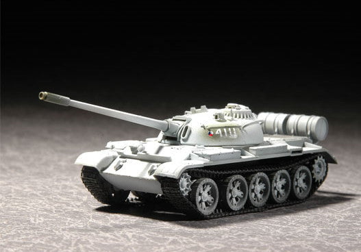 Trumpeter MILITARY MODEL Trumpeter 1/72 Russian T55 M1958 Medium Tank Kit