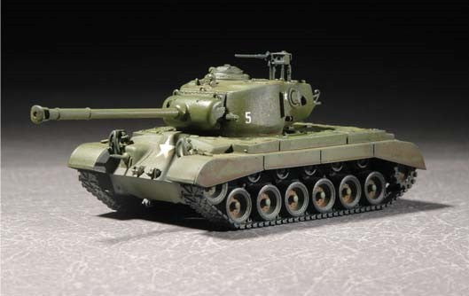 Trumpeter MILITARY MODEL Trumpeter 1/72 US M26A1 Pershing Heavy Tank Kit