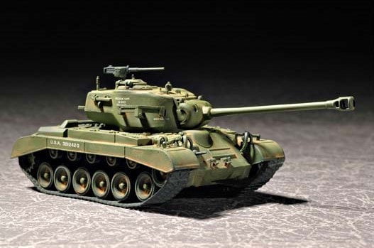 Trumpeter MILITARY MODEL Trumpeter 1/72 US M26E2 Pershing Heavy Tank Kit
