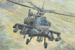 Trumpeter MODEL AIRCRAFT Trumpeter 1/35 AH64A Apache Late Attack Helicopter (New Variant) Kit