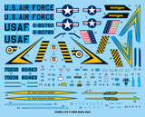 Trumpeter MODEL AIRCRAFT Trumpeter 1/72 USAF F106A Delta Dart Fighter Kit