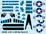 Trumpeter MODEL AIRPLANES Trumpeter 1/32 A4M Skyhawk Carrier Launched Ground Attack Aircraft Kit