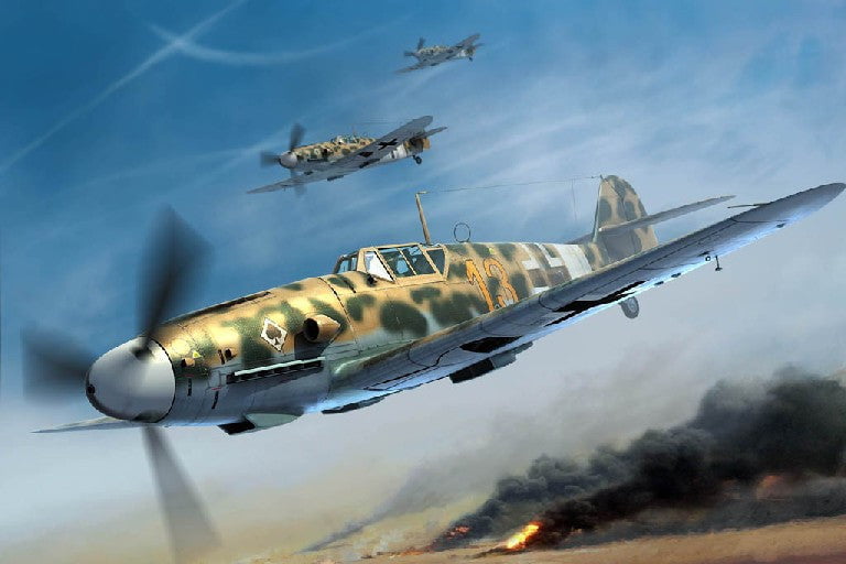 Trumpeter MODEL AIRPLANES Trumpeter 1/32 Messerschmitt Bf109G2/Trop German Fighter Kit