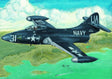 Trumpeter MODEL AIRPLANES Trumpeter 1/48 F9F2P Panther US Navy Fighter Kit