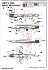 Trumpeter MODEL AIRPLANES Trumpeter 1/48 J7C/J7D Chinese Fighter (New Variant) Kit