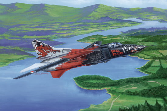 Trumpeter MODEL AIRPLANES Trumpeter 1/48 MiG23MF Flogger B Russian Fighter Kit