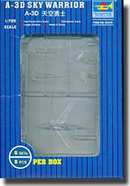 Trumpeter MODEL AIRPLANES Trumpeter 1/700 A3D Skywarrior Aircraft Set for USS Nimitz (6/Bx) Kit