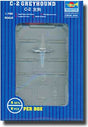 Trumpeter MODEL AIRPLANES Trumpeter 1/700 C2 Greyhound Aircraft Set for USS Nimitz (6/Bx) Kit