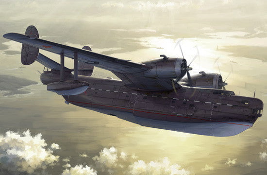 Trumpeter MODEL AIRPLANES Trumpeter 1/72 Beriev Be6 Madge 1960's Soviet Flying Boat Kit