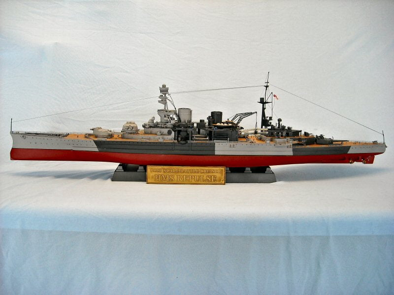 Trumpeter MODEL SHIPS Trumpeter 1/350 HMS Repulse British Battle Cruiser 1941 Kit