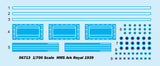 Trumpeter MODEL SHIPS Trumpeter 1/700 HMS Ark Royal Aircraft Carrier 1939 Kit
