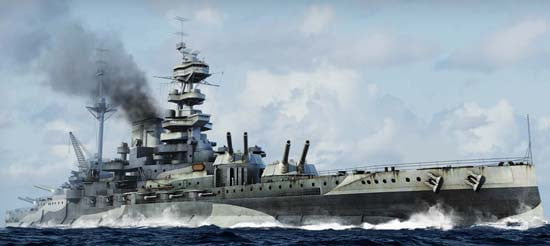 Trumpeter MODEL SHIPS Trumpeter 1/700 HMS Malaya British Battleship 1943 Kit