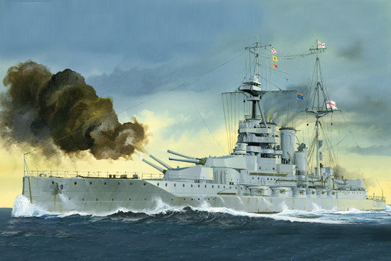 Trumpeter MODEL SHIPS Trumpeter 1/700 HMS Queen Elizabeth British Battleship 1918 Kit