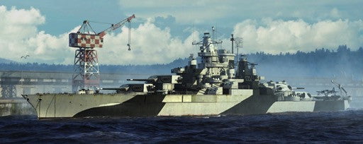 Trumpeter MODEL SHIPS Trumpeter 1/700 USS Tennessee BB43 Battleship 1944 Kit