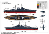 Trumpeter MODEL SHIPS Trumpeter 1/700 USS West Virginia BB48 Battleship 1941 Kit