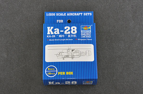 Trumpeter 4202 1/200 Ka-28 Helix Helicopter Set Model Kit